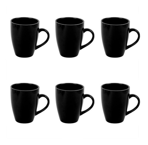 Set X6 Tazas De Ceramica Jarro Mug Apta Microondas Bebidas