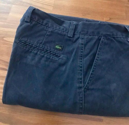 Pantalón Lacoste Mujer Azul Talle M