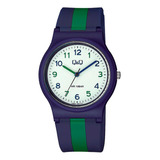 Reloj Q&q By Citizen V06a-001vy Unisex Sumergible 10 Atm