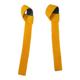 Straps Amarillo Dorado Soporte Barra  Pesas Strap Gym 