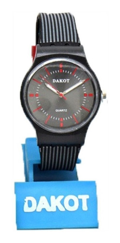 Reloj Pulsera Caballero Deportivo Analogo Goma Dakot Da140