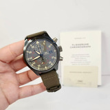 Iwc Pilot Top Gun Miramar Chrono Cerâmica 44mm Completo