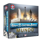 Jogo De Mesa Banco Imobiliário Mundo -  Estrela