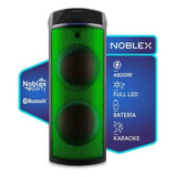 Torre De Sonido Noblex Mnt590f Bluetooth 4800w Usado Negro