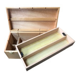 Caja Multiuso De Madera Artmate 40x20x15,5cm Con Divisiones