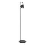 Lampara De Pie Velador Lampy Negro Apto Led Deco Lk