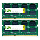 16gb (2x8gb) Ddr3-1333mhz Pc3-10600 2rx8 Sodimm Memoria Para