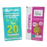 Otowil Tintura 10.1 Rubio Platino + Oxidante 20vol 