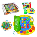 Brinquedo Musical Bebe Telefoninho Kids Telefunny Luz E Som