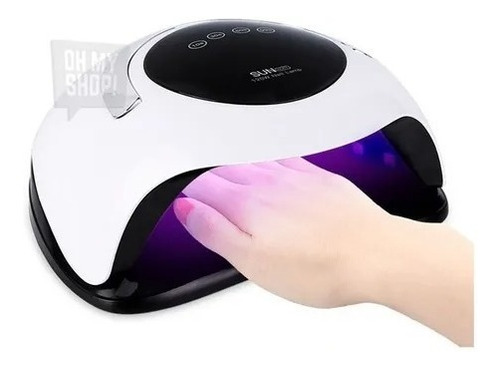 Cabina Sun Uv Led Uñas Tactil 120w Semipermanente Manicuria