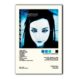 Cuadros Decorativos Evanescence Álbum Music Tracklist