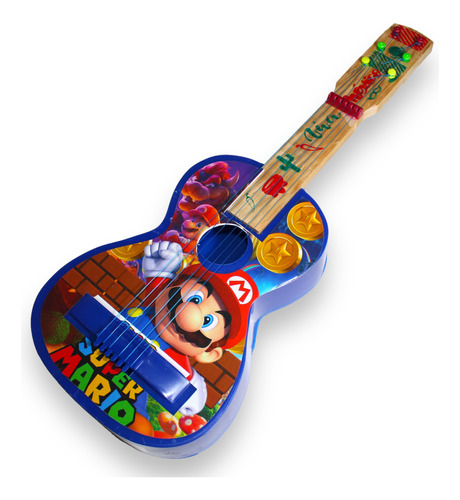 Guitarra De Juguete Infantil Para Niños Instrumento Musical