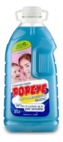 Detergente Liquido Popeye Botella 3l