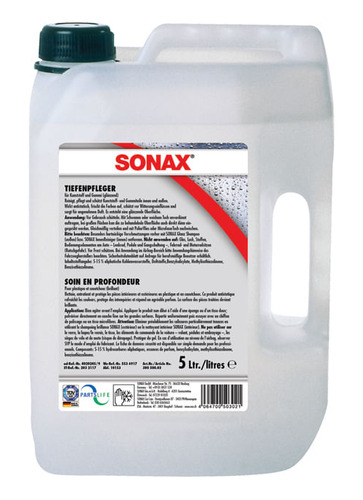 Abrillantador De Plásticos Interiores Sonax 5l 75556