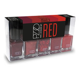 Nail Lacquer Set Red | Petrizzio