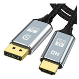 Cable 4k Displayport A Hdmi Compatible Con Dell, Monitor, Pr
