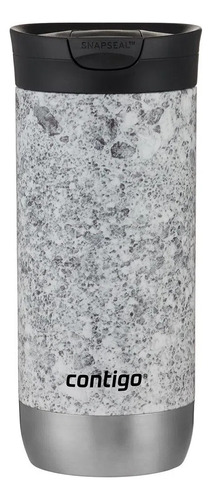 Vaso Termico Contigo Huron Couture 2.0 473ml Acero Inox Color Marrón Speckled Slate