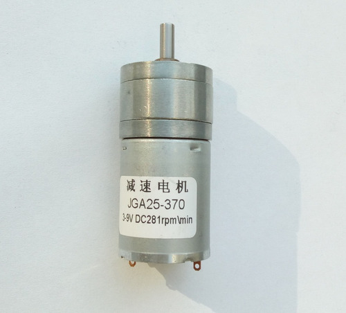 Motor Motorreductor De 3-9vdc Engranes Metalicos 281rpm