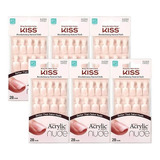 Kiss Salon Kan01 - 28 Uñas Acrílicas (6 Unidades, Kan01)