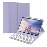 Estuche Teclado Fintie Para iPad Air 11  M2 - Tpu Suave, Tec