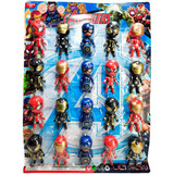 40 Muñecos Avengers Spiderman Ironman Juguete Souvenir Niño 