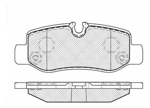 Pastillas Freno Para Mercedes Benz V-class Iii 200-220-250 C Foto 2