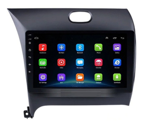 Radio Carro Android Kia Cerato Pro Wifi Gps 2013 2019 + Cam