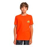 Polera Quiksilver Hells Yeah Niño Cherry Tomato