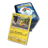 Super Lote Pokémon 50 Cartas Originais Sem Repetição