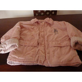 Campera Gimos De Nena Reversible Con Capucha