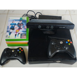 Microssoft Xbox 360 + Kinect Slim 4 Gb Standart Cot Matte Black 