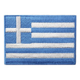 Parche Nacional Bordado De Bandera De Grecia Planchar O...