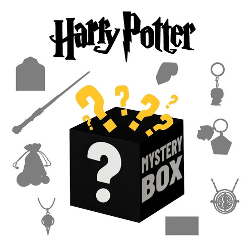 Caja Misteriosa De Harry Potter- Mystery Box + 10 Productos!