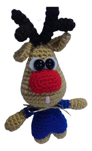 Adornos Navideños Tejidos Amigurumi Al Crochet Grandes