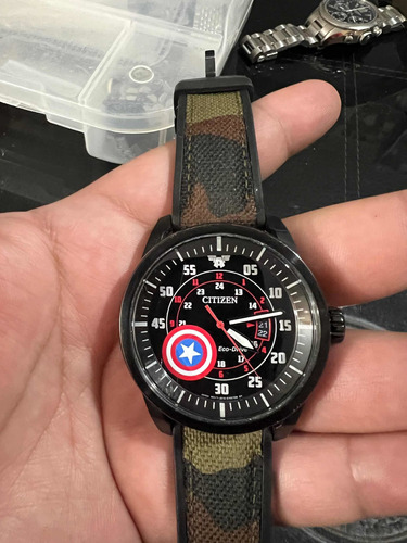 Reloj Citizen Edición Capitán America