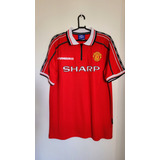 Camisa Manchester United - Inglaterra - 1998/1999 - Retrô