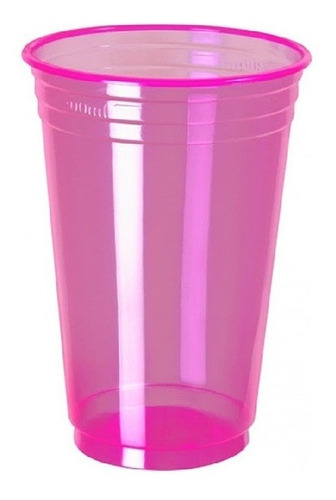 Vaso 300cm3 Neon Rosa X 25u