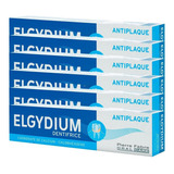 Pack 6 Elgydium Antiplaca Pasta Dental 75ml Dentifrico Placa