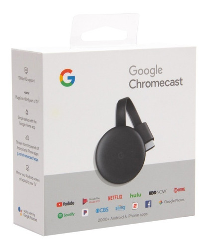  Google Chromecast 3 Streaming Full Hd 