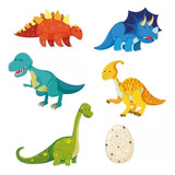 Kit Figuras De Coroplast Personalizado Dinosaurios