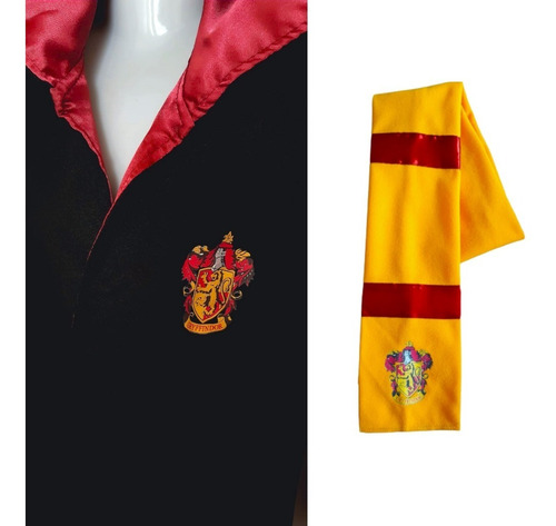 Disfraz Harry Potter Túnica + Bufanda Gryffindor