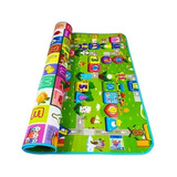 Alfombra Antigolpes Para Niños 90x120 Cm Reversible