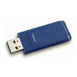 Verbatim 32 Gb Usb 2.0 Flash Drive, Blue 97408