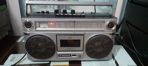Rádio Gravador Boombox( Funcionando Fita E Rádio).pio Games 