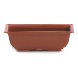 Maceta Plastico Ta Plastic Bonsai Rectangular N15 Color Terracota