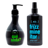 Nic Anti Frizz Crema Peinar Que Onda + Frizz Mineitor 3c