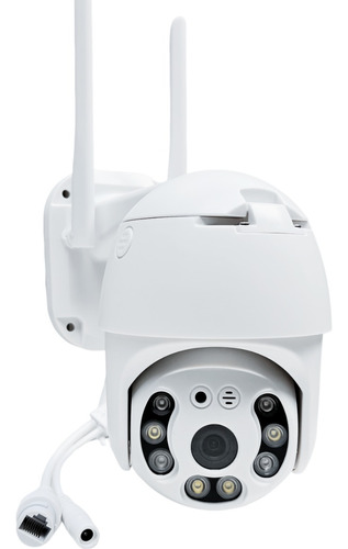 Camera Ip Externa A Prova D´agua Wifi Hd 360 Graus Barata