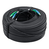 Cable De Fibra Optica 10gtek Ftth Para Exteriores, Conector