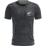 Camiseta Personalizada All Blacks Rugby Haka 02