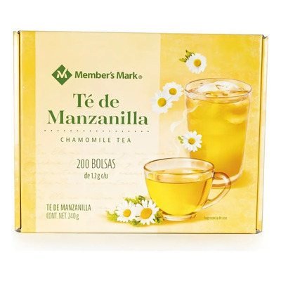 Té De Manzanilla Member's Mark 200 Bolsas De 1.2 G | MercadoLibre